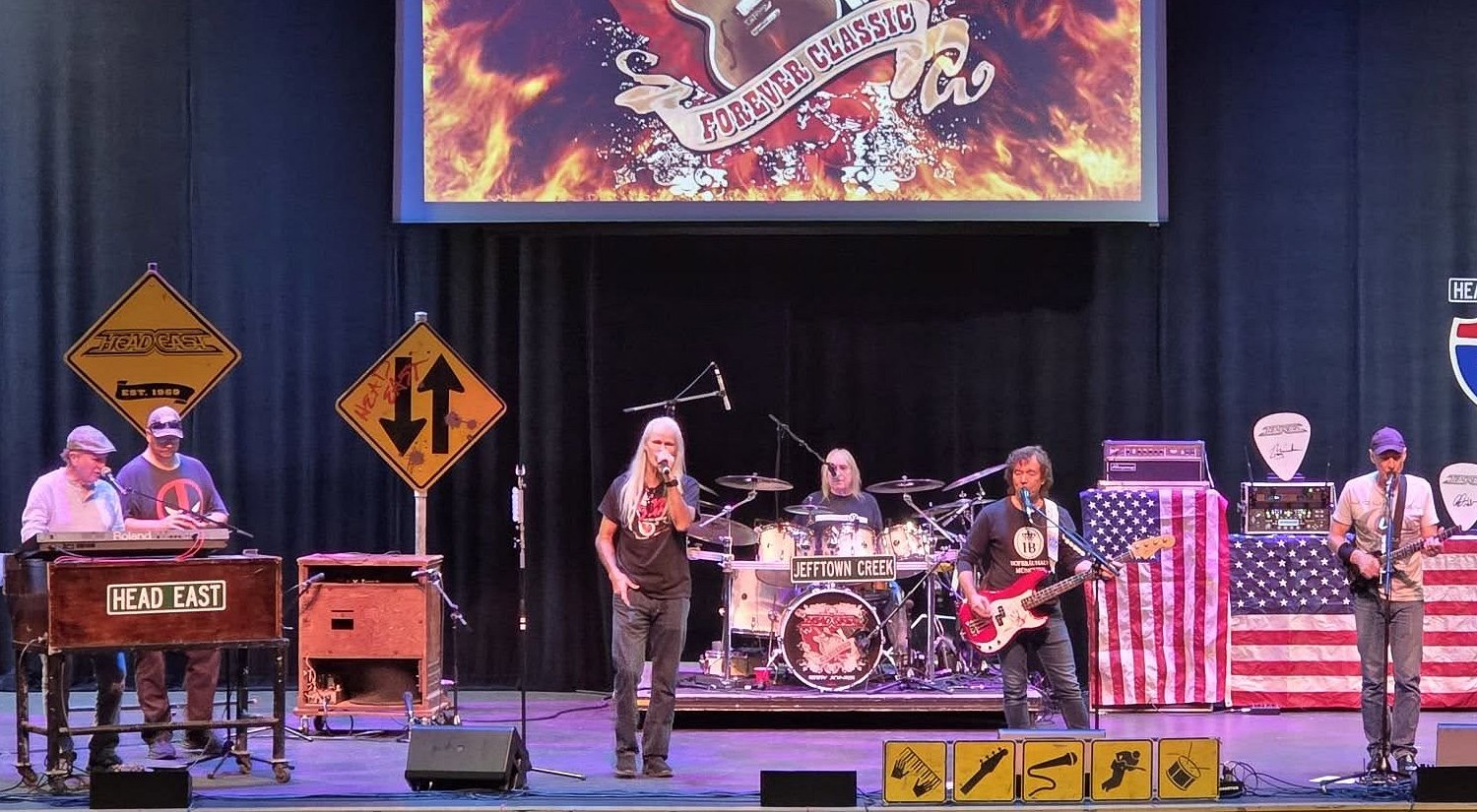 Head East - Sound Check - North Shore Center for the Performing Arts&nbsp; 
Skokie, IL - September 24, 2026 - Photo by Tom Cullen